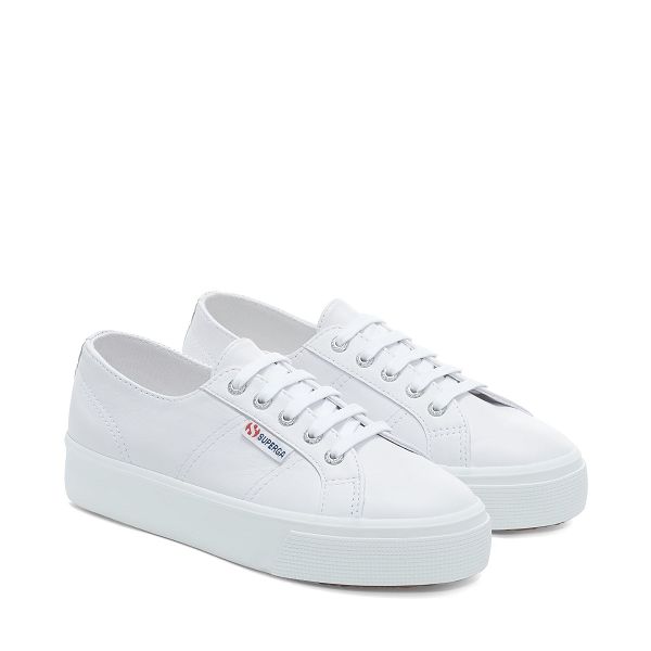 Superga 2730 Nappa Grey Sneakers - Women's Sneakers USA | US0151482